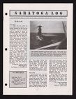 SARATOGA LOG, Vol. III, No. 4, (October 1994)